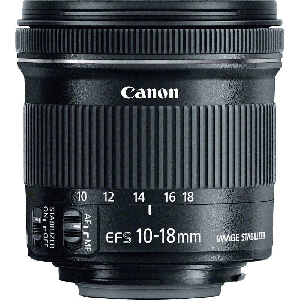 Canon EFS 10-18mm IMAGE STABILIZER  
ON/OFF STABILIZER  
AF/MF