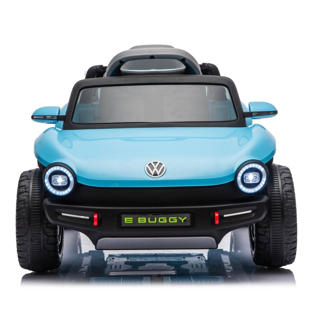 Alt View 8. Ropilly - Ropilly 12V Licensed Volkswagen Beetle Ride On Car Blue Battery Powered Toy with Remote Control.