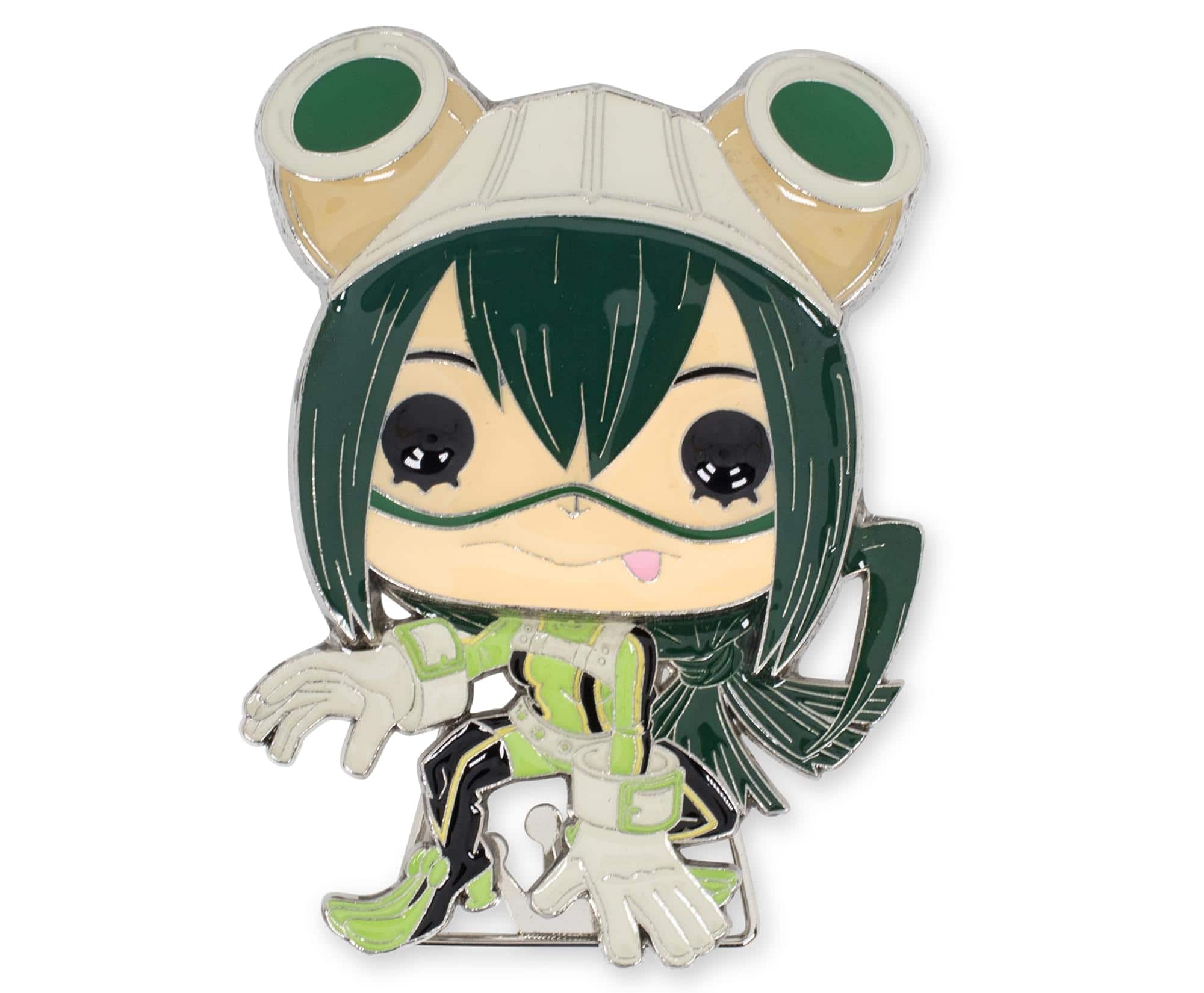 My Hero Academia 3-Inch Funko POP Pin | Tsuyu Asui - Green
