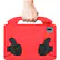 Alt View 13. SaharaCase - KidProof Case for Samsung Galaxy Tab A9+ - Red.