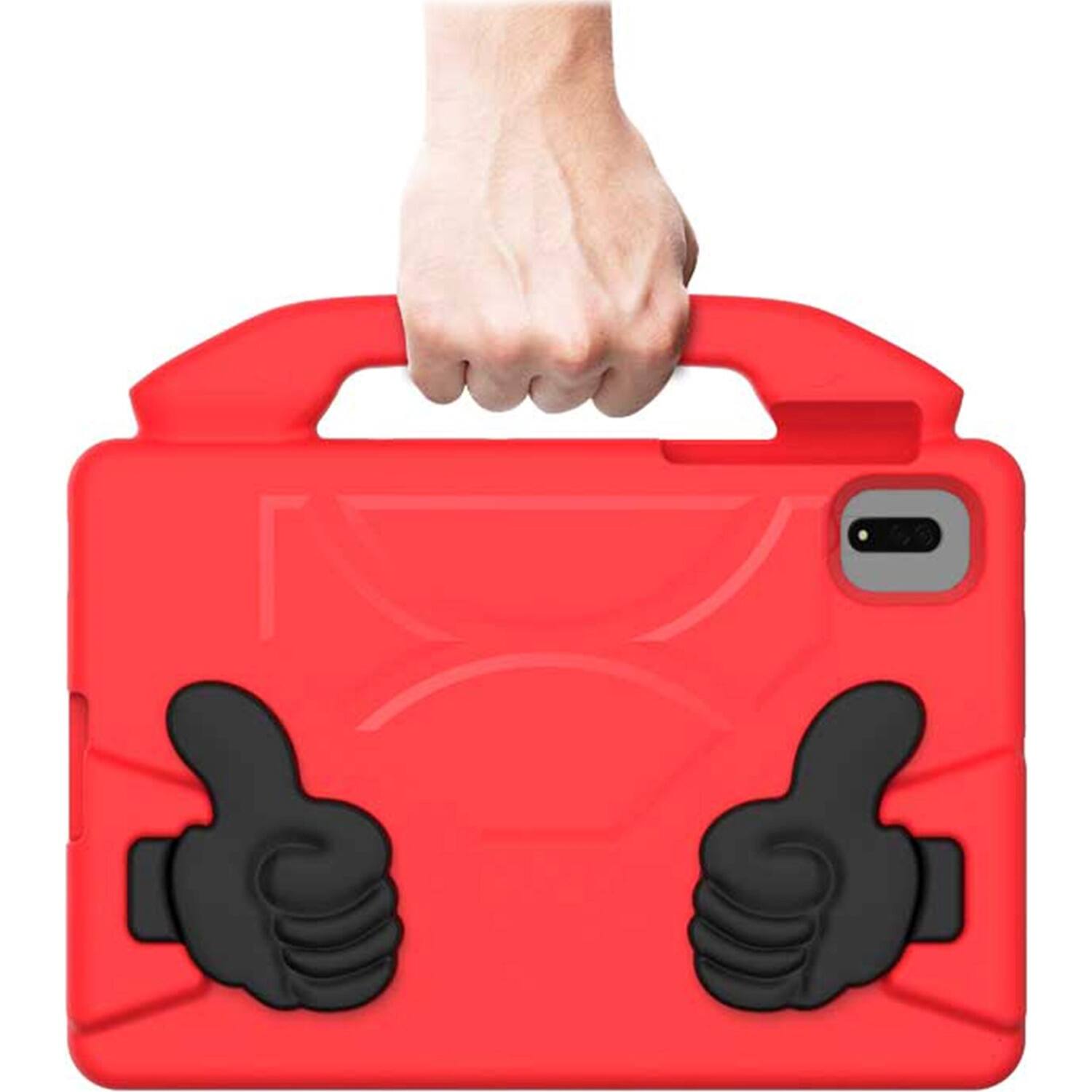 Alt View 13. SaharaCase - KidProof Case for Samsung Galaxy Tab A9+ - Red.