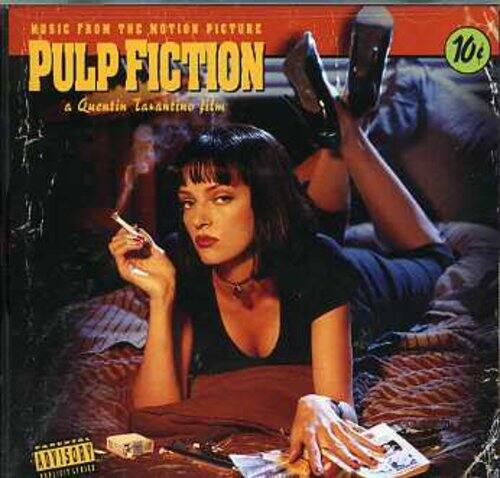 MUSIC FROM THE MOTION PICTURE  
PULP FICTION  
A Quentin Tarantino Film  

10¢  

ADVISORY