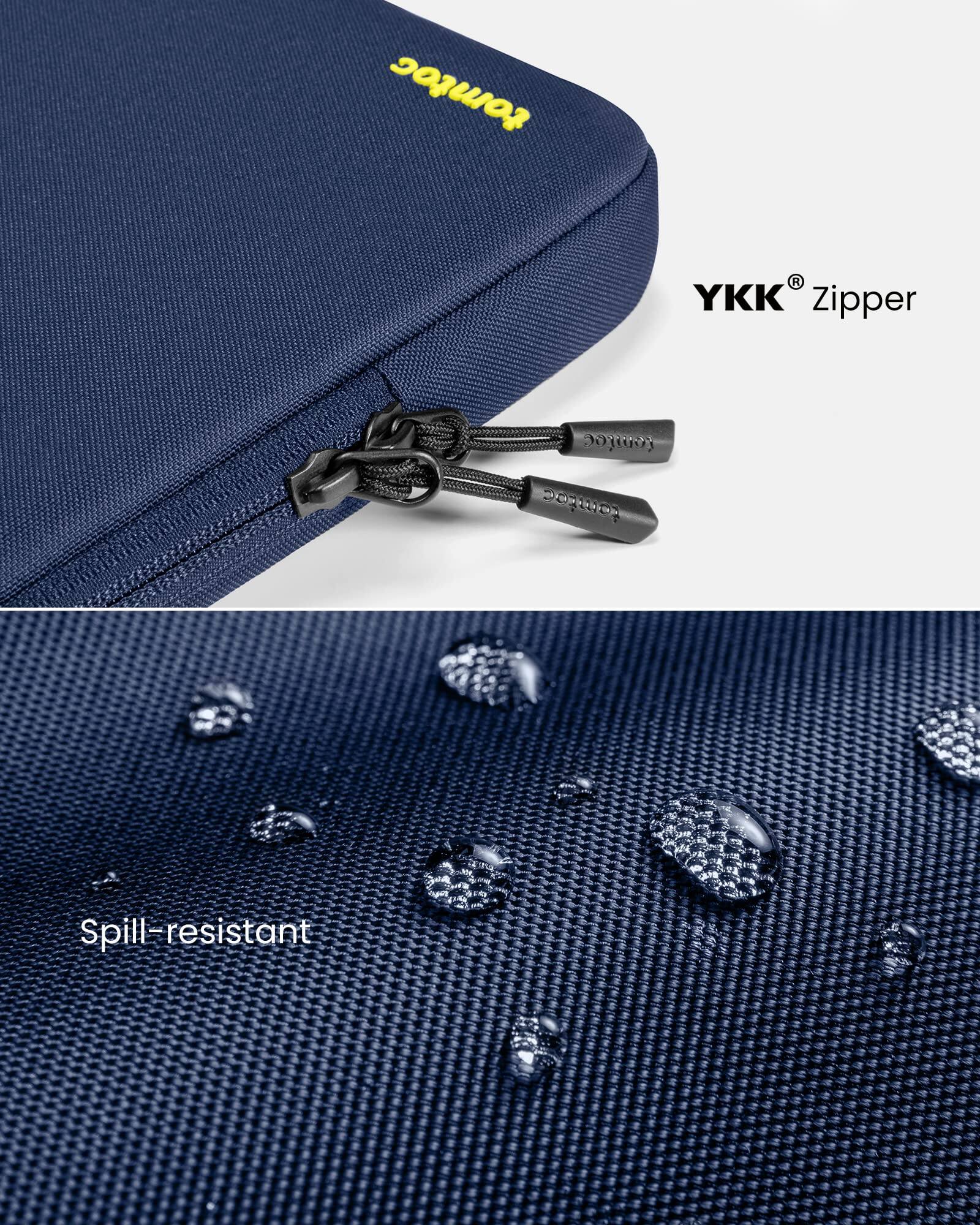 tomtoc R YKK Zipper 2030 toRne Spill-resistant