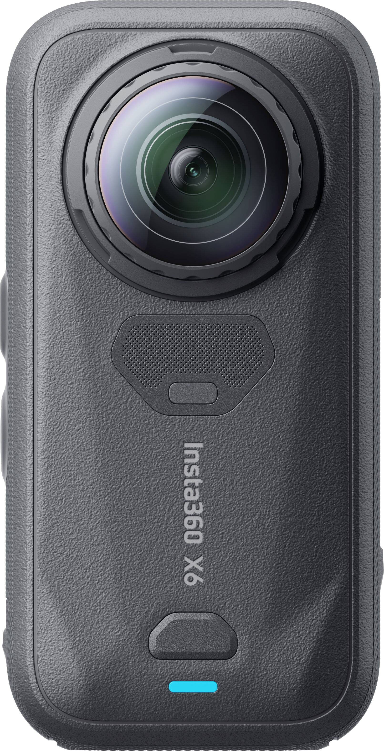 Front. Insta360 - X6 8K Action Camera - Essentials Bundle - Black.