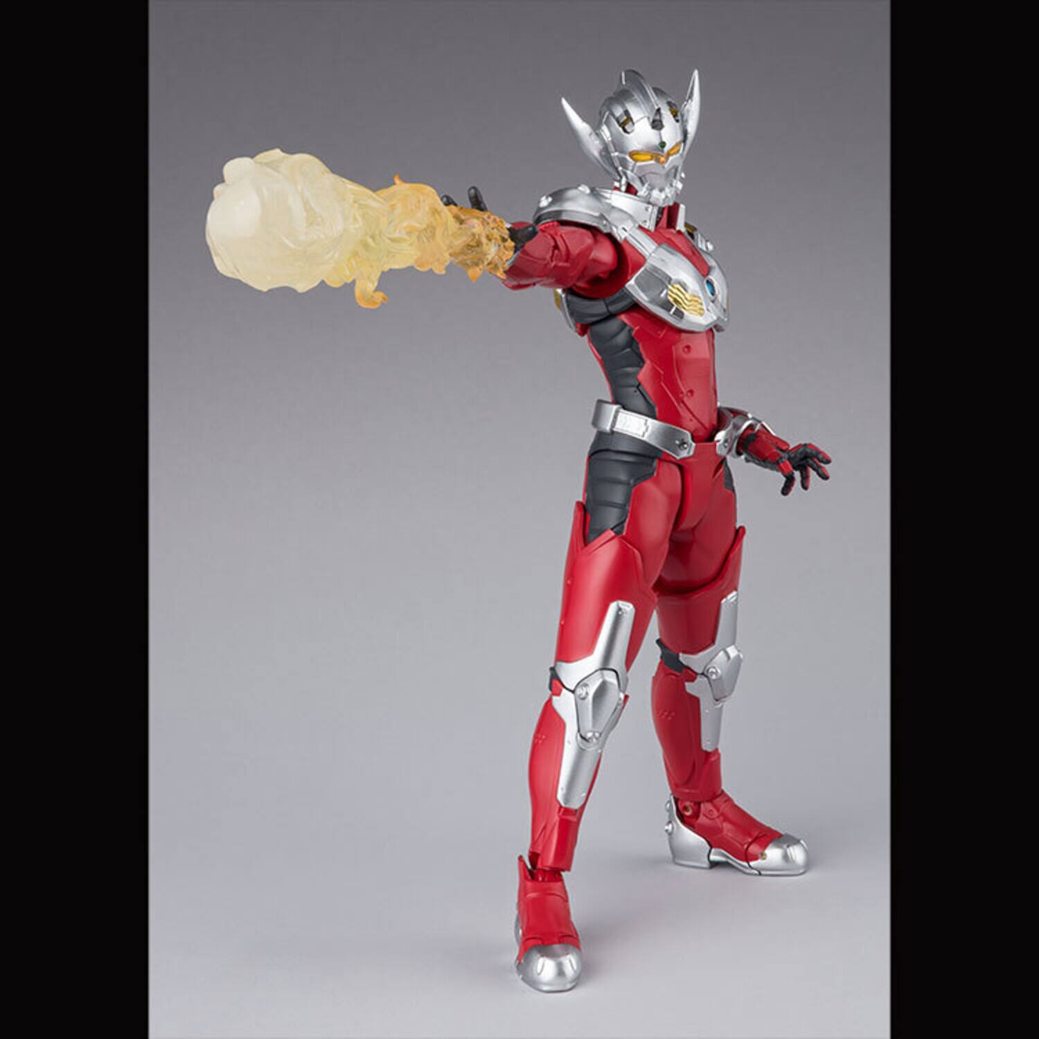 Alt View 4. Bandai - Tamashii Nations - Ultraman - S.H.Figuarts - Ultraman Suit Taro The Animation   - COLLECTIBLES - Multicolor.