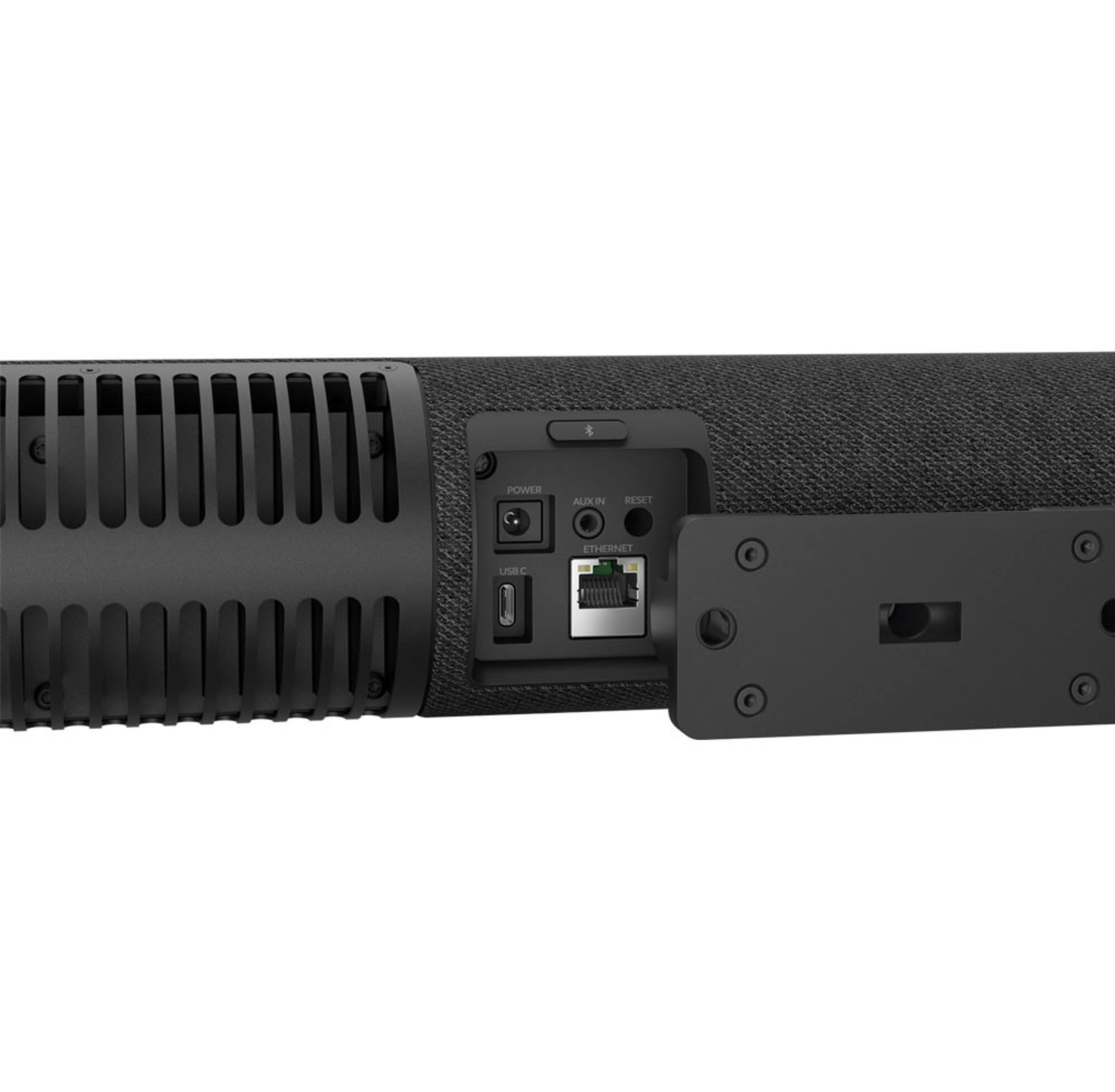 POWER AUX IN RESET ETHERNET USB-C