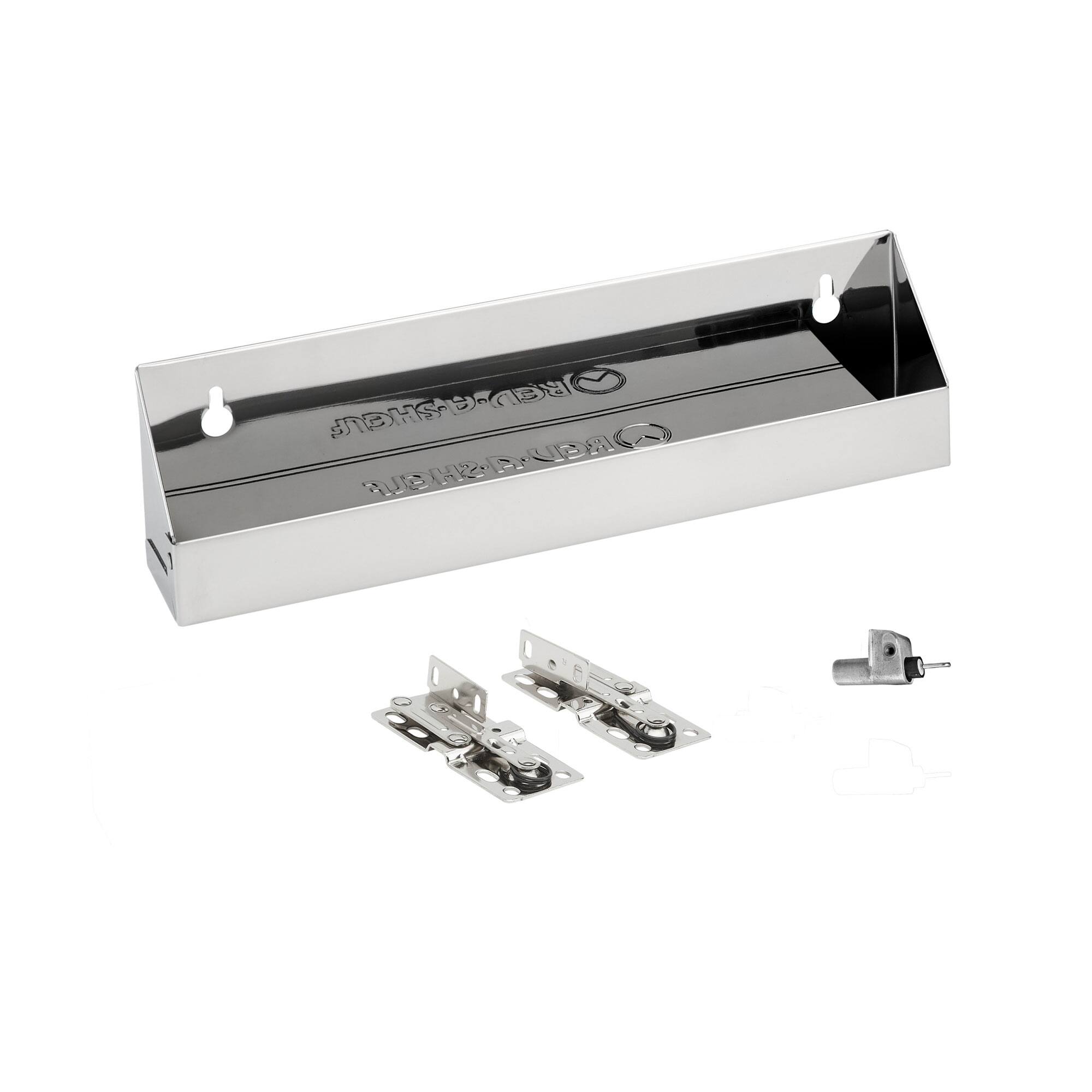 Rev-A-Shelf - 11.25" Tip Out Tray Soft-close for Sink Base Cabinet, 6581-11SS-SC-1