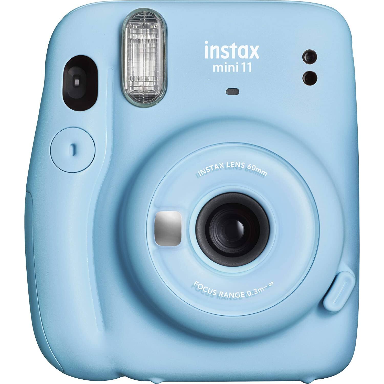 instax mini 11  
LENS INSTAX 60mm  
FOCUS RANGE 0.3m~∞