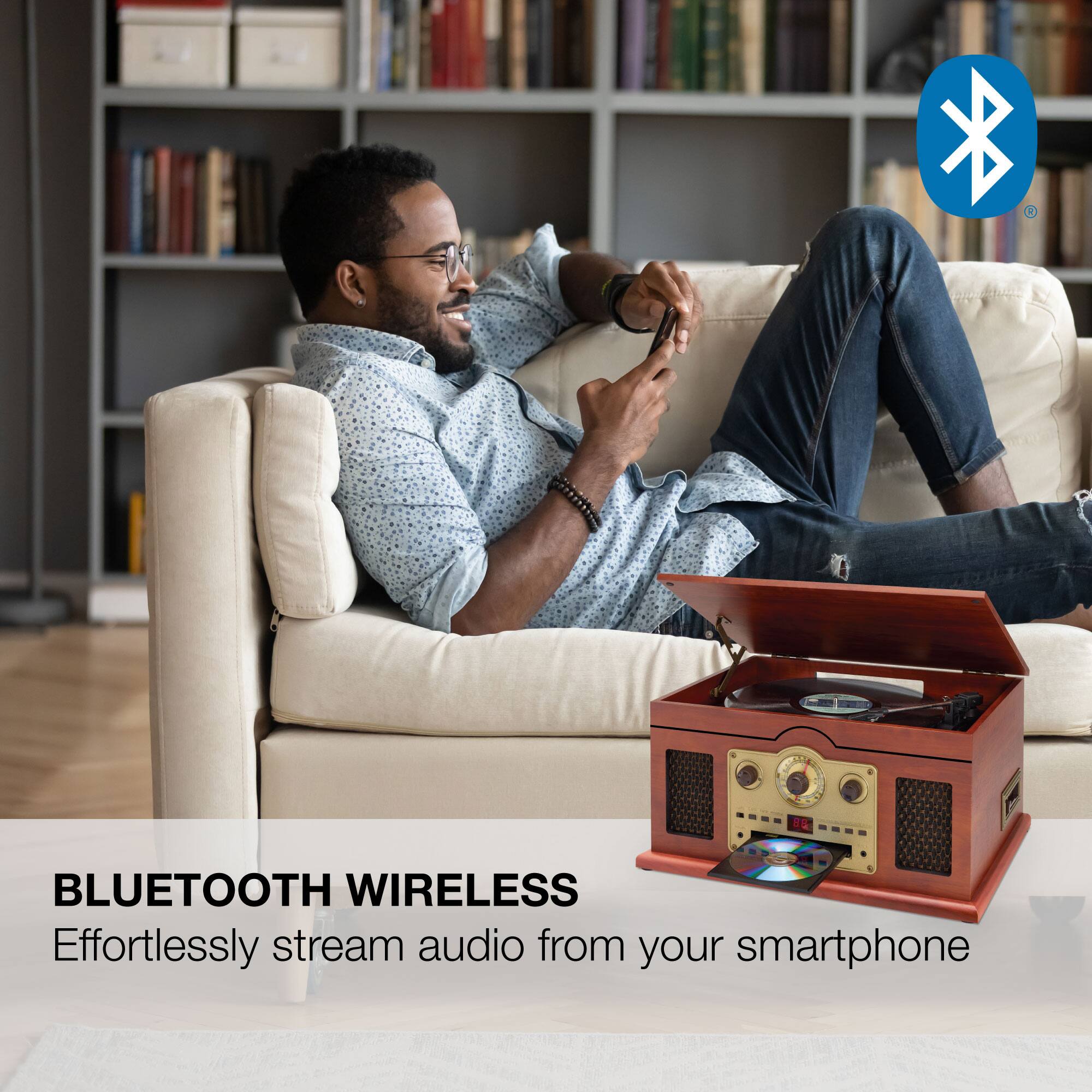 BLUETOOTH WIRELESS  
Effortlessly stream audio from your smartphone