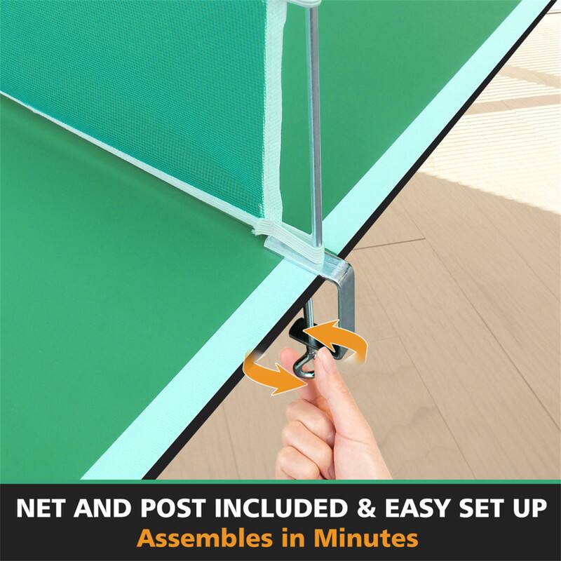 NET AND POST INCLUDED & EASY SET UP  
Assembles in Minutes