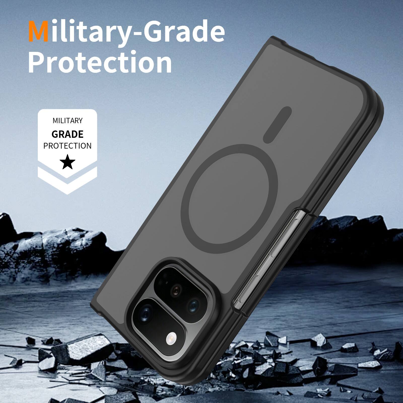 Military-Grade Protection  
MILITARY GRADE PROTECTION