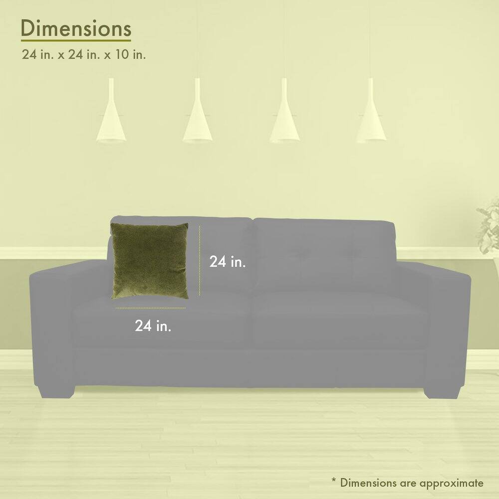 Dimensions  
24 in. x 24 in. x 10 in.  

24 in.  
24 in.  

* Dimensions are approximate