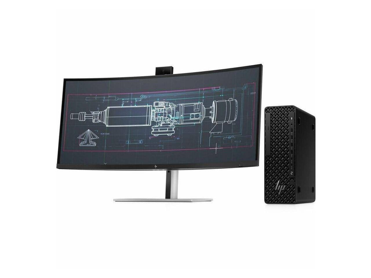 Alt View 1. HP - HP Z2 G1i SFF Desktop Computer U9 285 32GB 1TB SSD W11P BN5L9UTABA - Black.