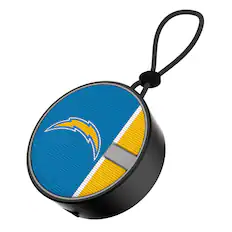 Front. Keyscaper - Los Angeles Chargers Logo Waterproof Bluetooth Speaker - Multicolor.
