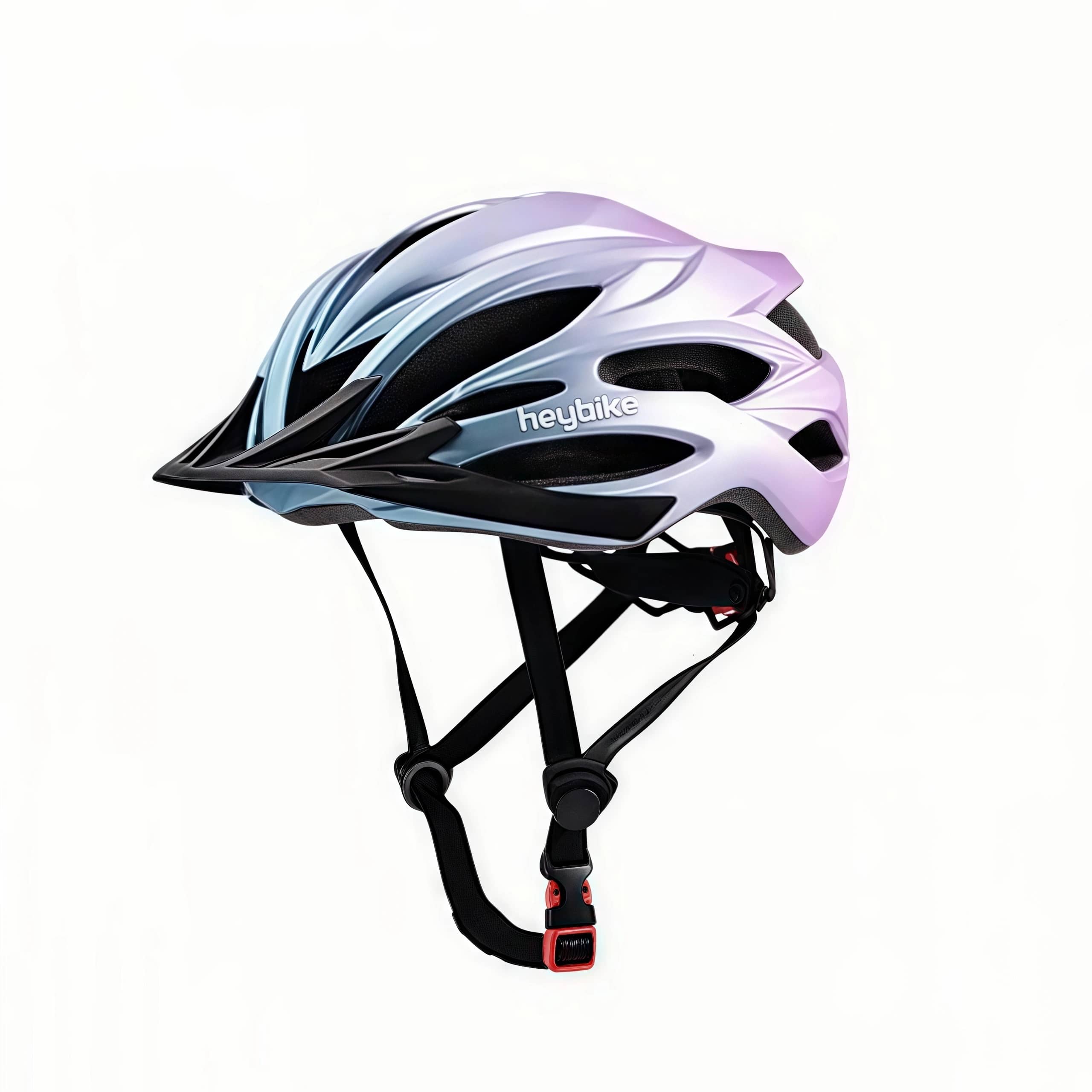 Heybike - Adult Mountain Cycling Helmet - Medium - Gradient Purple - Front_Zoom