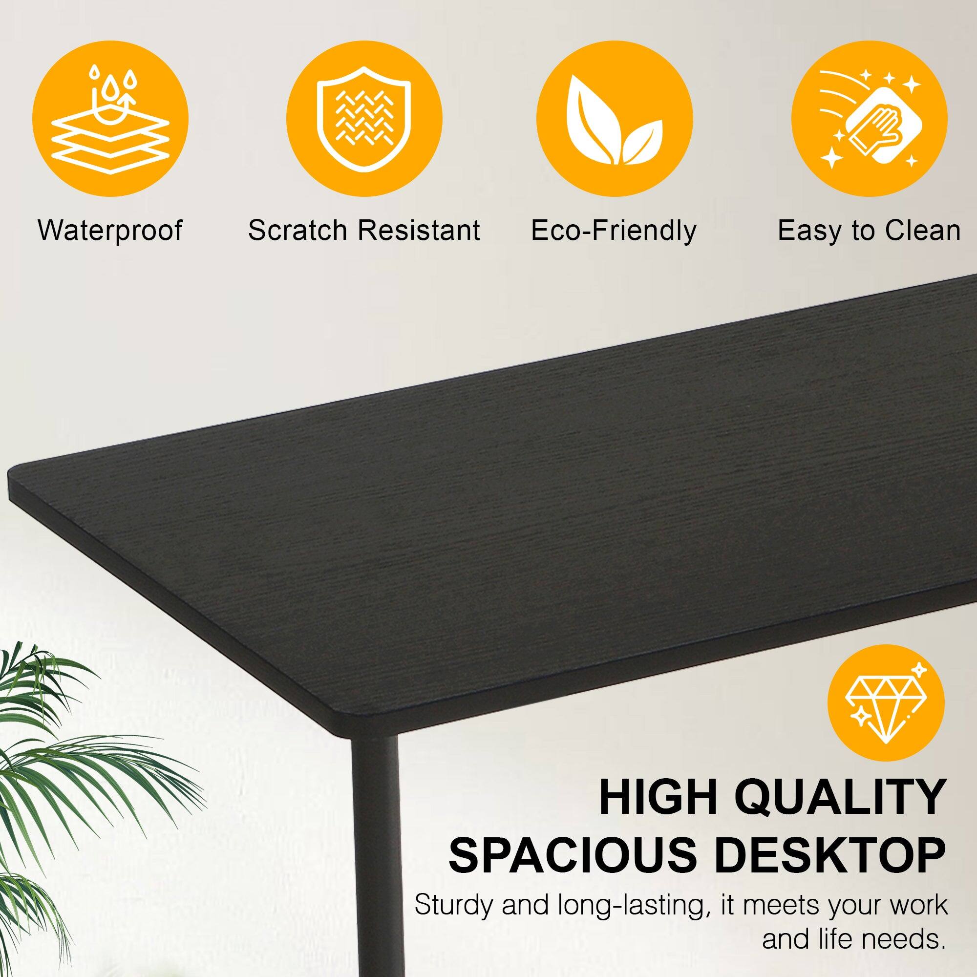 Waterproof Scratch Resistant Eco-Friendly Easy to Clean

HIGH QUALITY SPACIOUS DESKTOP

Sturdy and long-lasting, it meets your work and life needs.