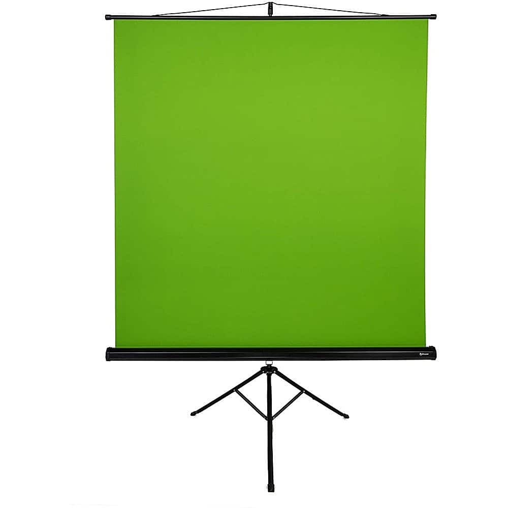 Alt View 12. Arozzi - Extra Wide Portable Green Screen - Black.