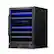 Alt View 20. NewAir - 24” Built-in 46 Bottle Dual Zone Compressor Wine Cooler with Beechwood Shelves - Black Stainless Steel.