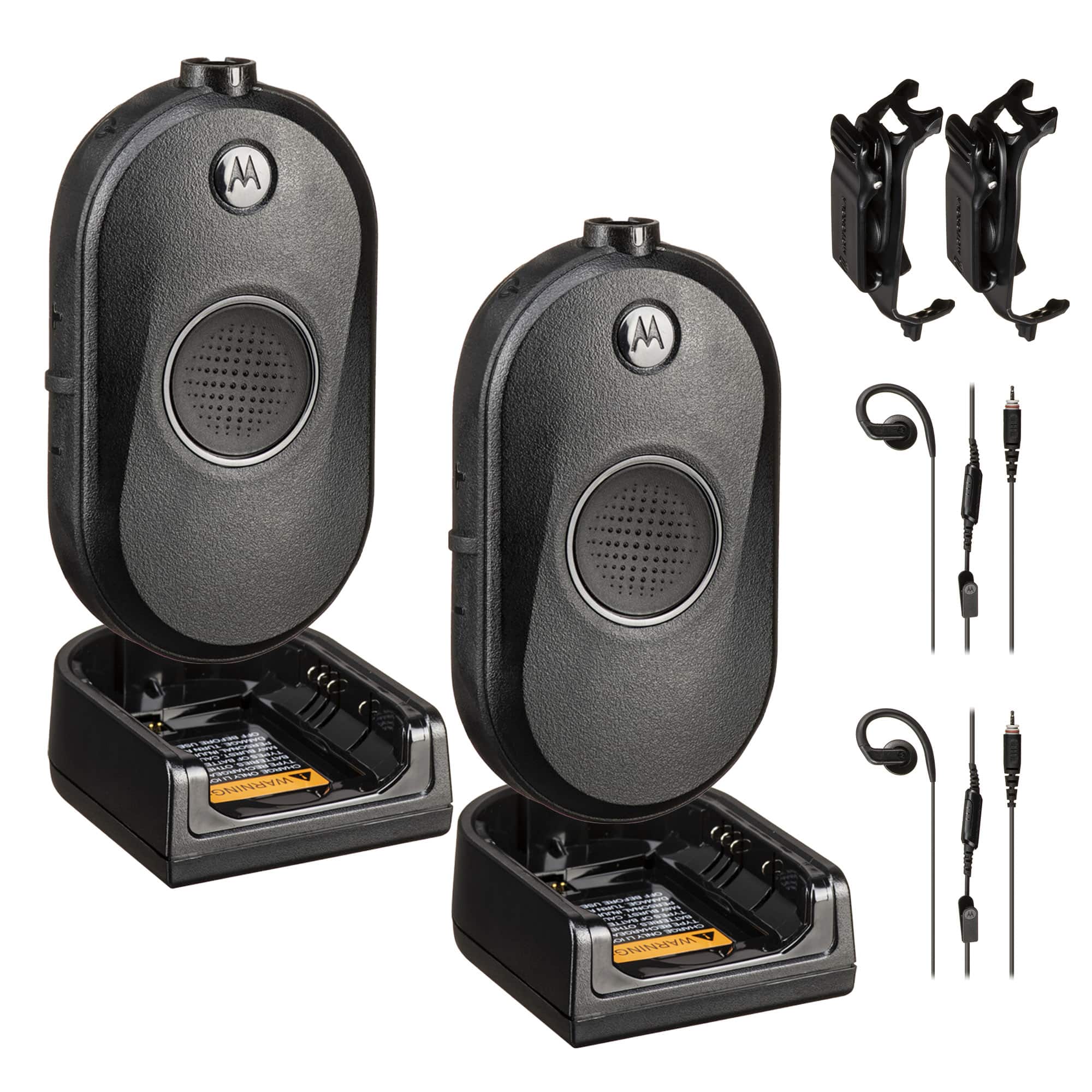 Motorola - CLP1080e 8-Channel Two-Way UHF Business Radio (CLP1080E) (2-Pack) - Black