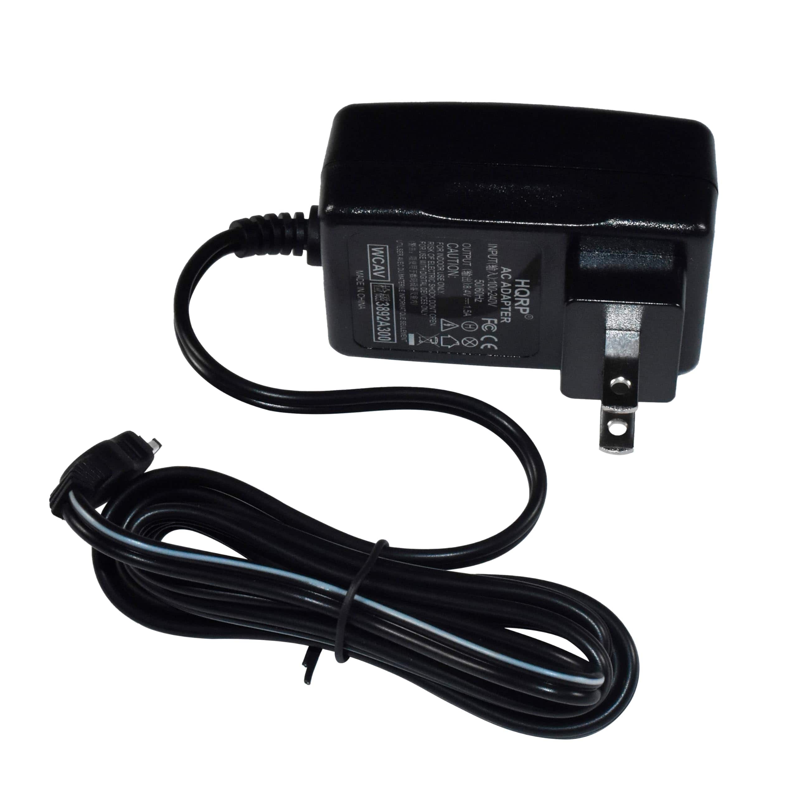 HQRP - Wall AC Adapter for Sony Handycam CCD-TRV608 CCD-TRV66 CCD-TRV68 DCR-TRV22 DCR-TRV25 DCR-TRV27 DCR-TRV30 Camcorder