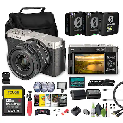 LUMIX WIRELESS PRO 6
WIRELESS PRC PRO
WIRELESS 6 REC
PRC WIRELESS Q
WIRELESS PRO
MS LUMIX U
S9
LUT AFON
C - s0 a
- 5145-63/18-405m
$145-63
18:40mm
LUMIX
DIR TOUGH
5P-G128T
128 GB
G R w
300 B/ 299 Bs
V90
3
SONY
VideoStu
meino
Ies
Painter
ARterhot
Fe
Tape
LUMIX
WIRELESS PRO
WIRELESS PRO
WIRELESS PRO
TOUGH
128 GB
300 MB/s
299 MB/s
V90
X II
SONY
S9
LUMIX
AFON
LUT
VideoStu
Painter
AfterShot Pro
Photo
After
DIGIFLASH
BY CLEAN
LUMIX