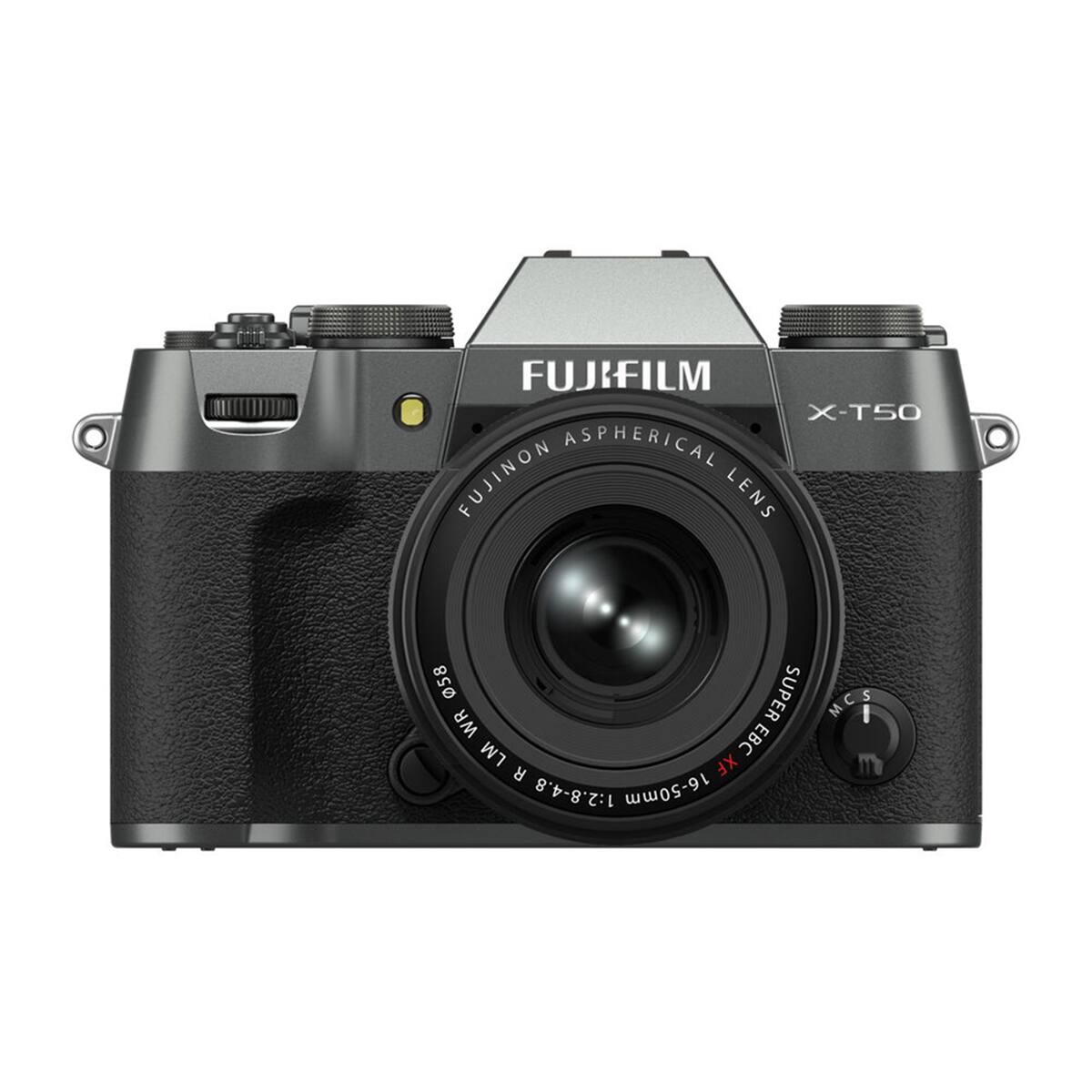 FUJIFILM X-T50 ASPHERICAL FUJINON LENS 058 SUPER EBC C 5 M I WR LM XF 1:2.8-4.8 16-50mm