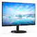 Front. Philips - V-line 23.8" VA LED FHD 100Hz Monitor (VGA, HDMI) - Textured Black.