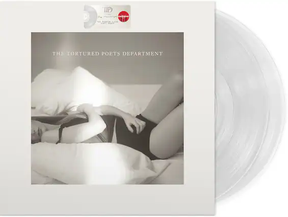 IP -O.
The Tortured Poets Department
The Manufacturer
exclusive
TWO PHANTOM, CLEAR VINYL DIGEST