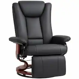Homcom - RV Recliner Chair - Black