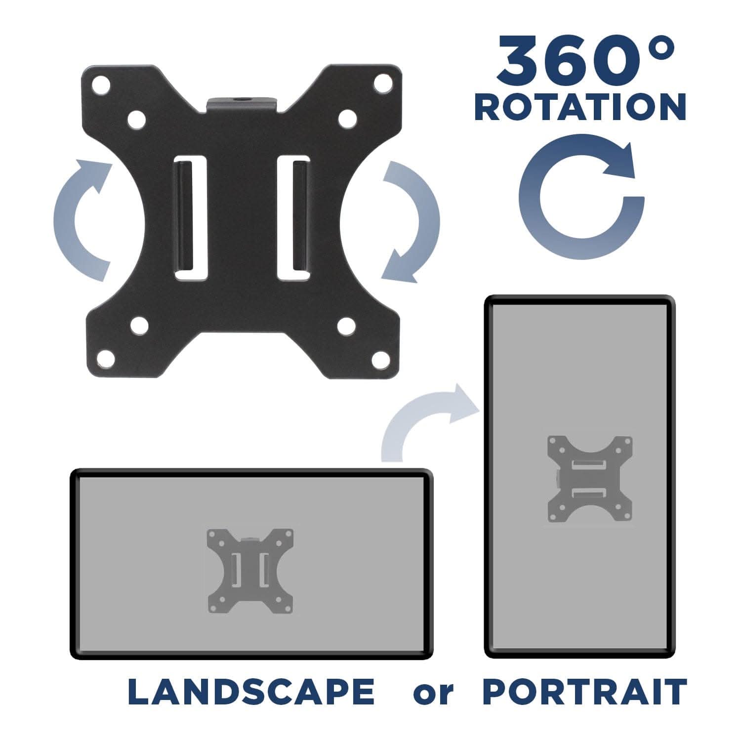 360° ROTATION

LANDSCAPE or PORTRAIT