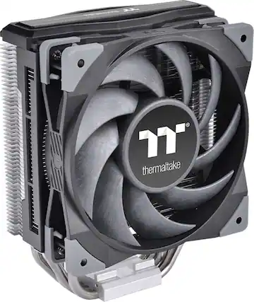 Front. Thermaltake - TOUGHAIR 310 CPU Cooler - Black, Silver.