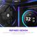 NZXT
32°C GPU
34°C CPU
29°C Liquid
REFINED DESIGN
Brushed aluminum sides and subtle RGB lighting add a clean, premium look to any build.