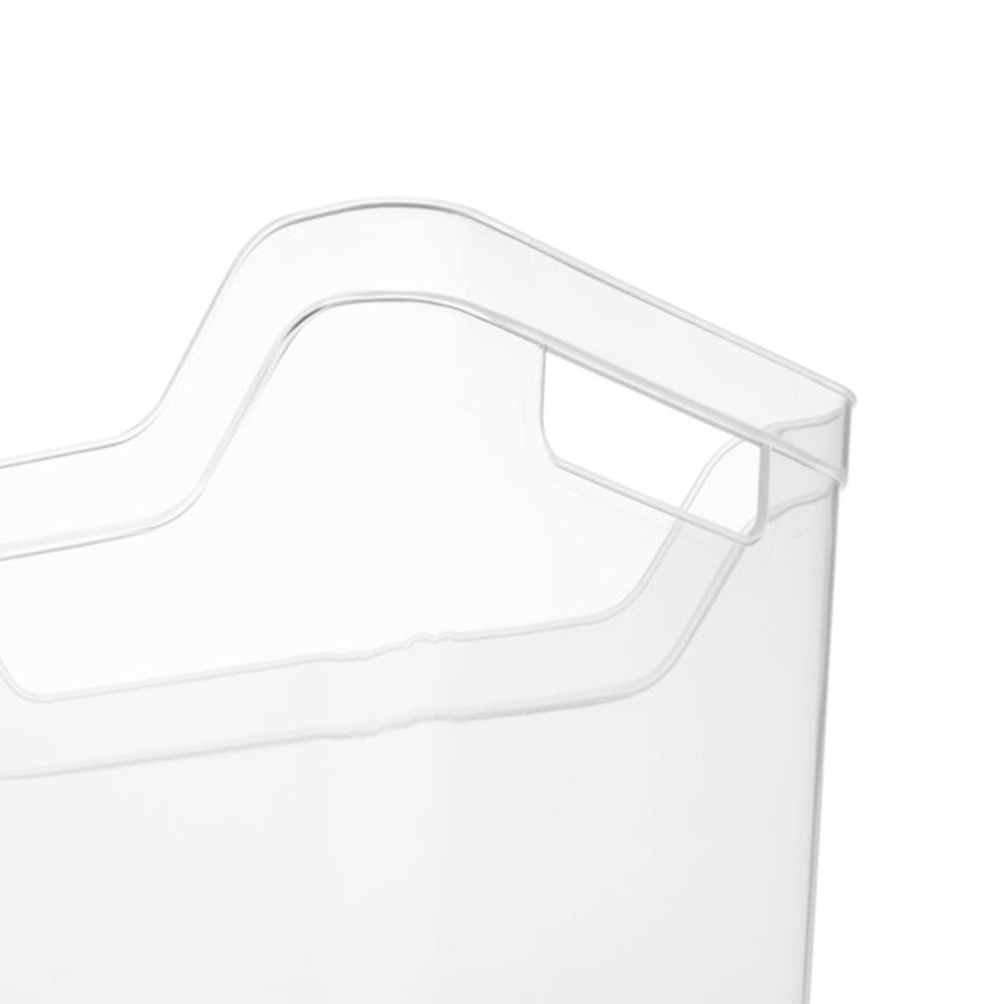 Alt View 4. Sterilite - Sterilite Medium Shelf Home Storage Organizing Plastic Container, 6 Pack, Clear - Clear.