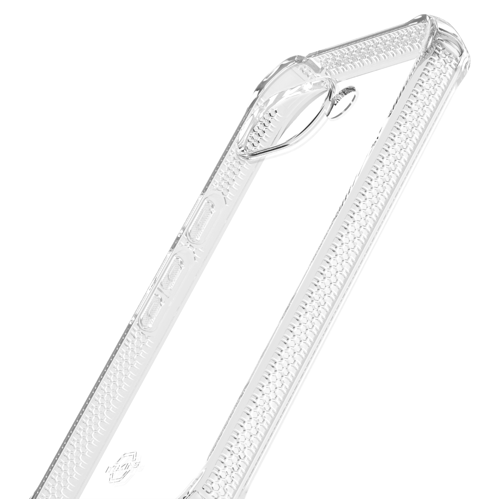 Alt View 5. Itskins - SPECTRUM R // CLEAR Case for Google Pixel 10a - Clear.
