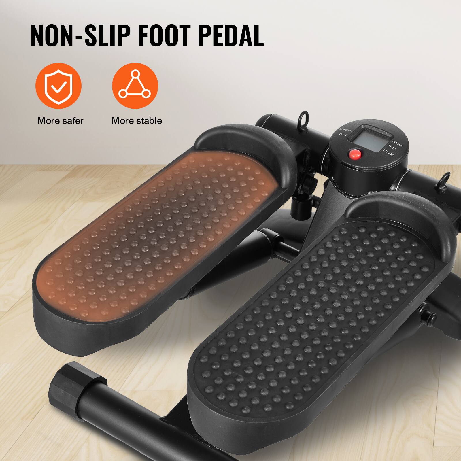 NON-SLIP FOOT PEDAL

More safer  
More stable