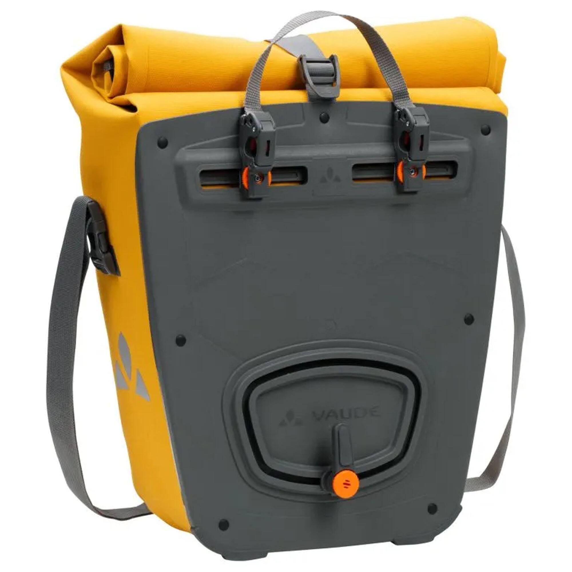 Alt View 1. VAUDE - Vaude Aqua Back Deluxe Rear Bike Bags - Burnt Yellow - Burnt Yellow.