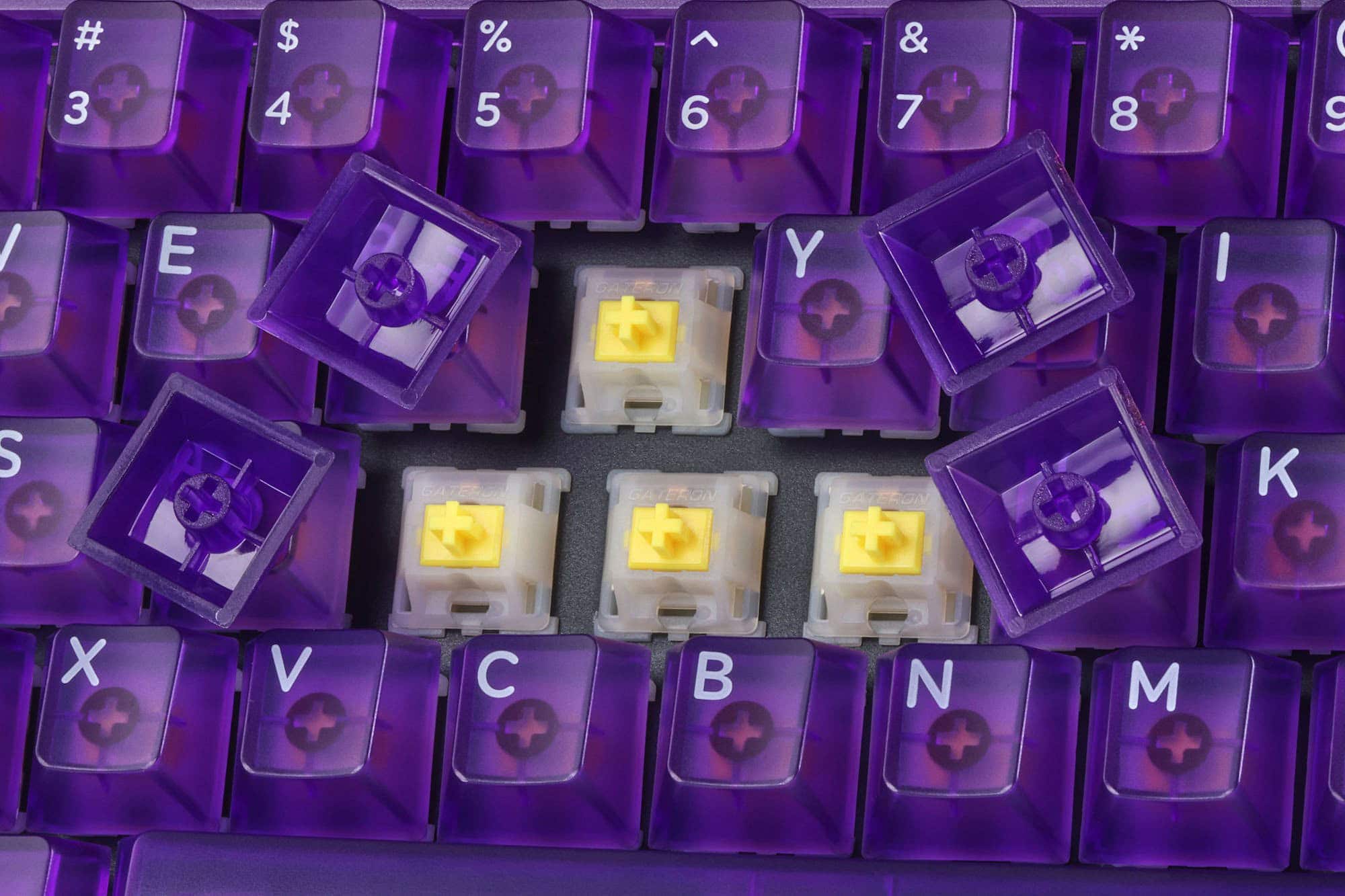 # 3 + $ 4 + % 5 6 & 7 8 ( 9 / E Y S + GATERON Y S + GATERON GATERON K X V C B N M