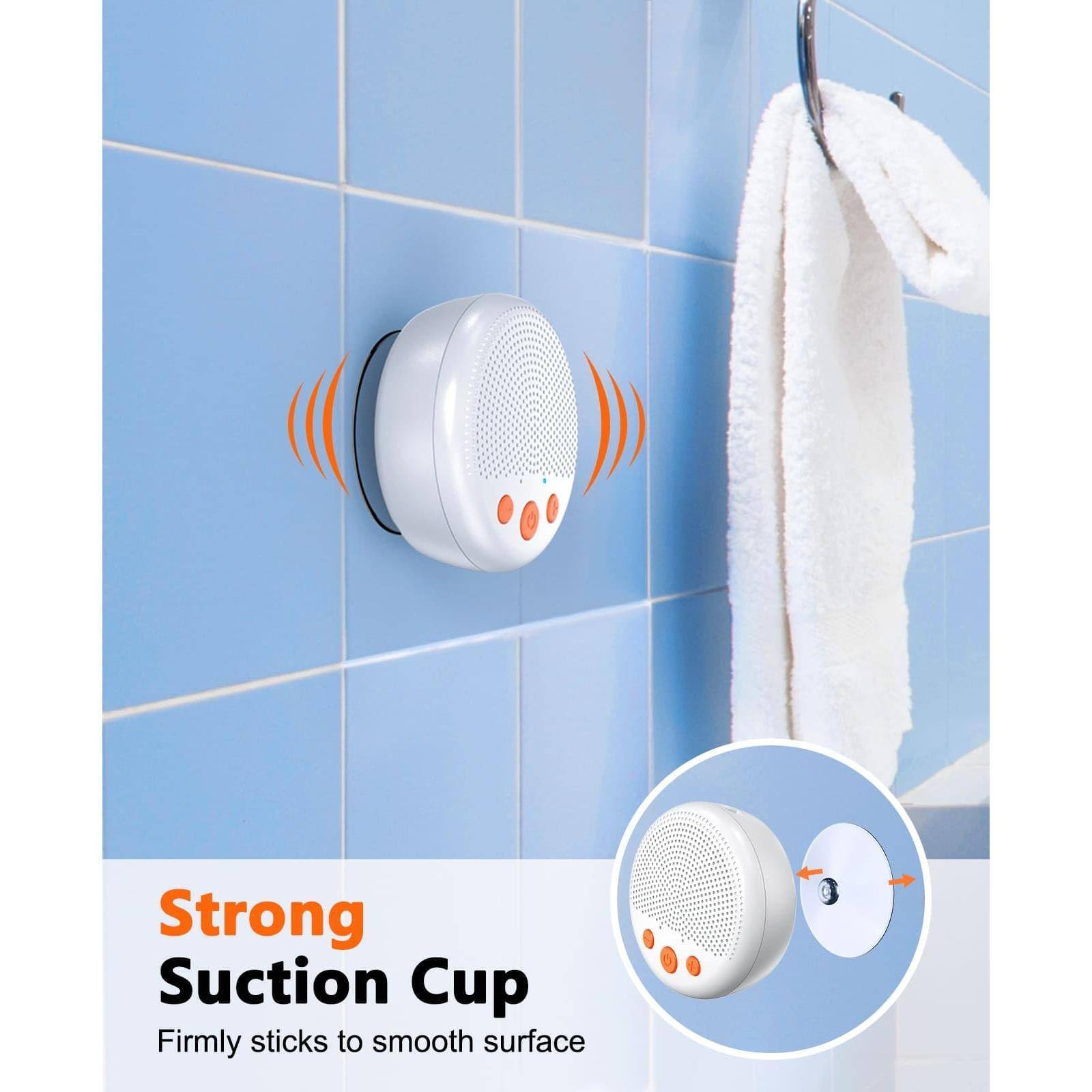 Cedar Assembly Shower Waterproof Wireless Portable Speakers With Clear ...