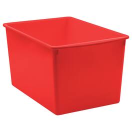 Teacher Created Resources - Red Plastic Multi-Purpose Bin