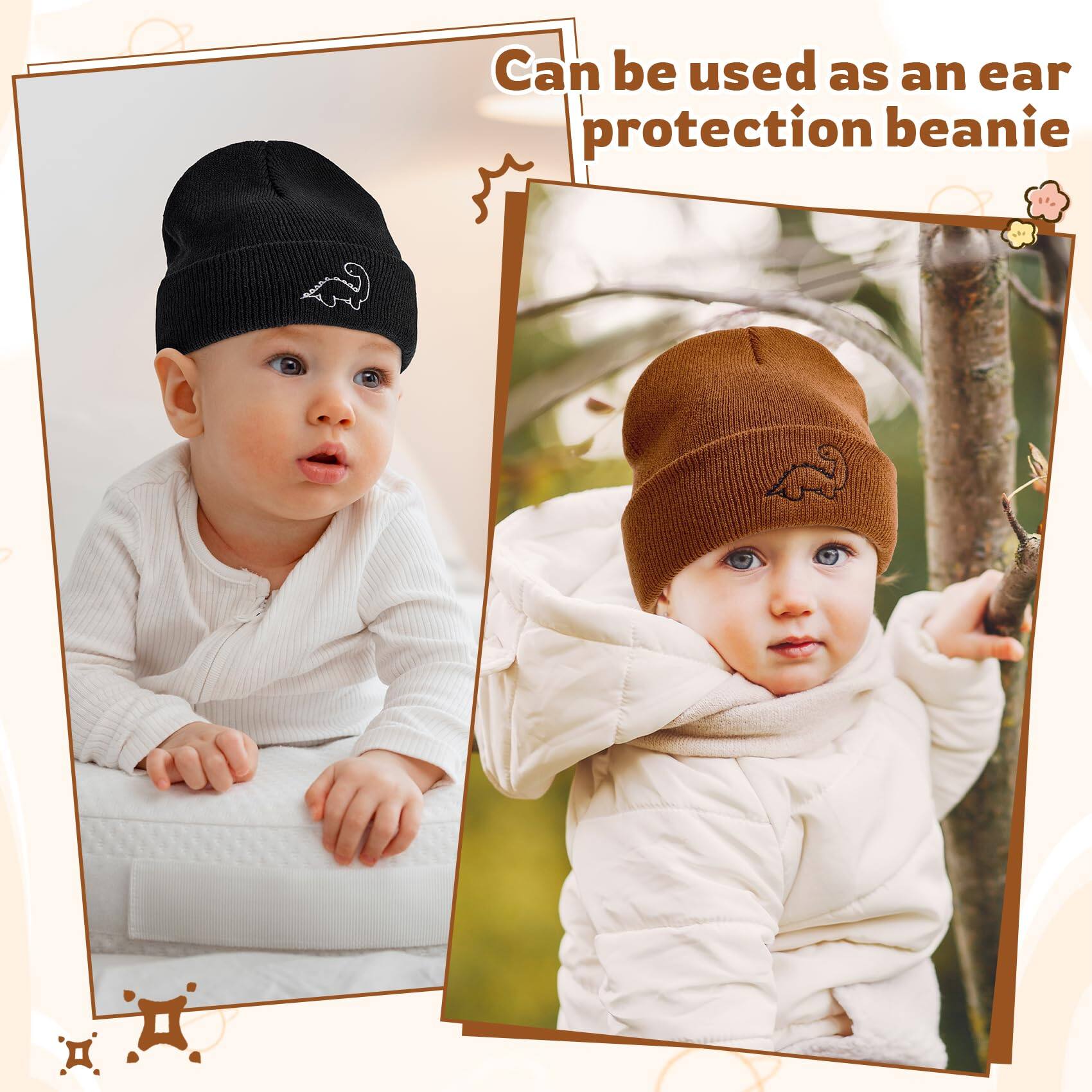 Can be used as an ear protection beanie