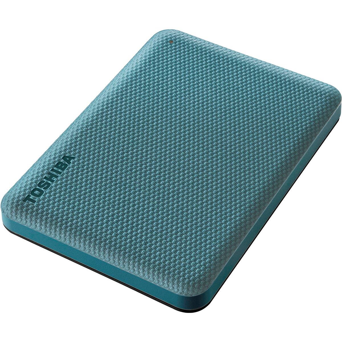 Toshiba Canvio Advance 1TB USB 3.2 Gen 1 Portable Hard Drive Green