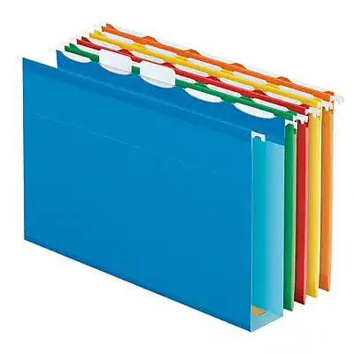 Multiple Folder File Pendaflex Ready Tab Extra Capacity Reinforced Hanging File Folders, 5 ...