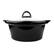 Alt View 3. Brentwood - Brentwood 3.5 Quart Diamond Pattern Slow Cooker in Black - Black.
