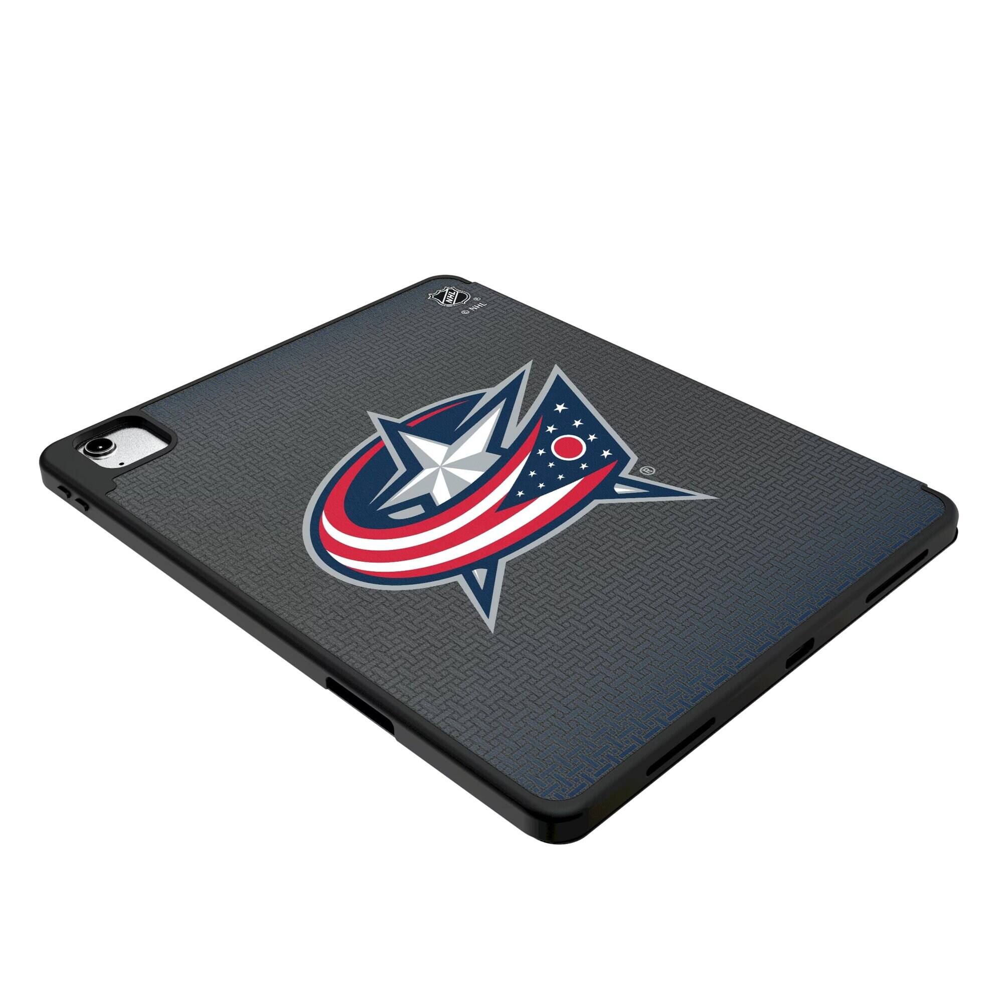 Alt View 2. Keyscaper - Columbus Blue Jackets iPad Case - 13in Pro M4 - Black.