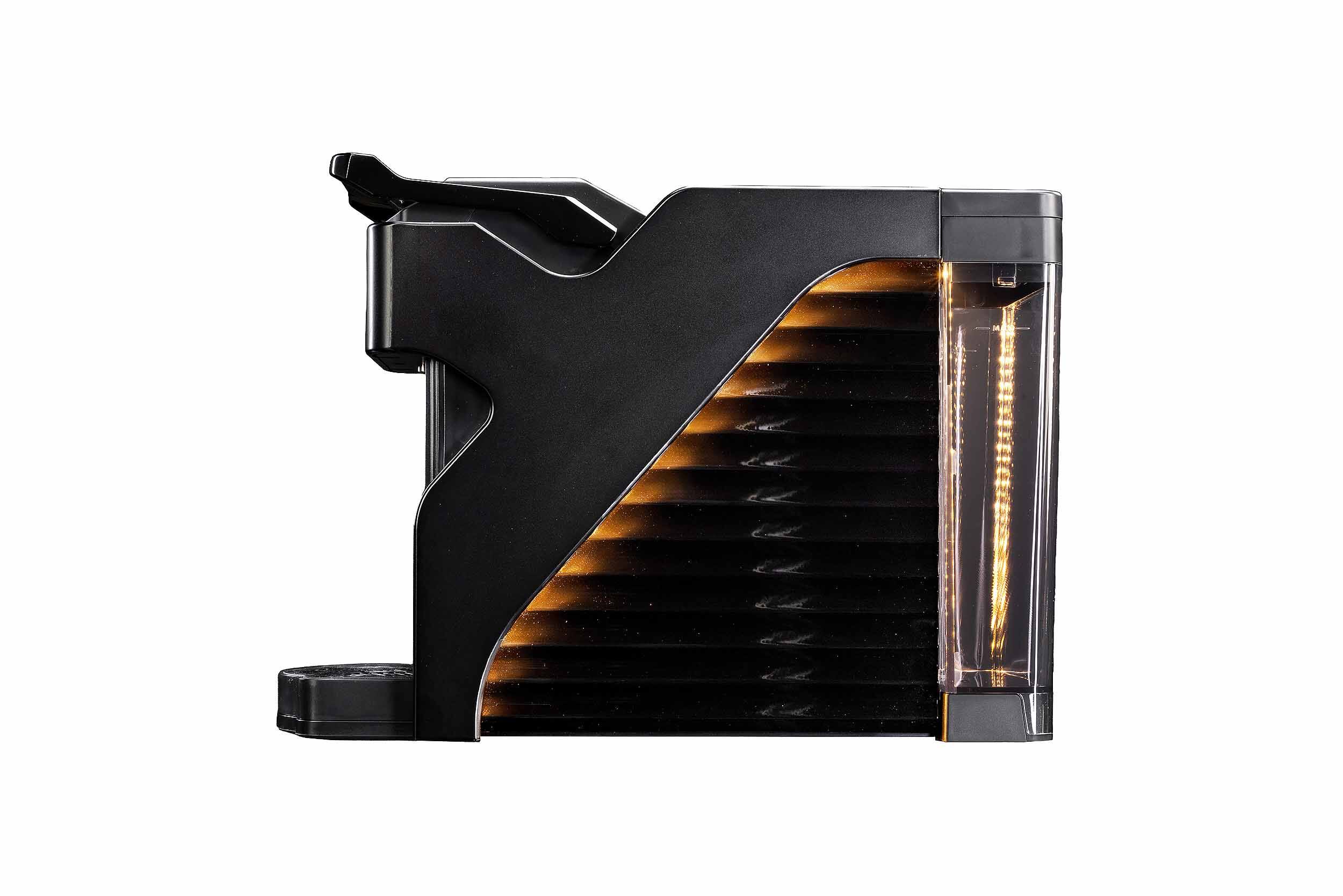 Alt View 2. Milton Coffee Co. - Stainless Steel Brew Path, Compatible with Nespresso OriginalLine Capsules, cup warming tray, low noise, 19 bar motor - Satin Black.