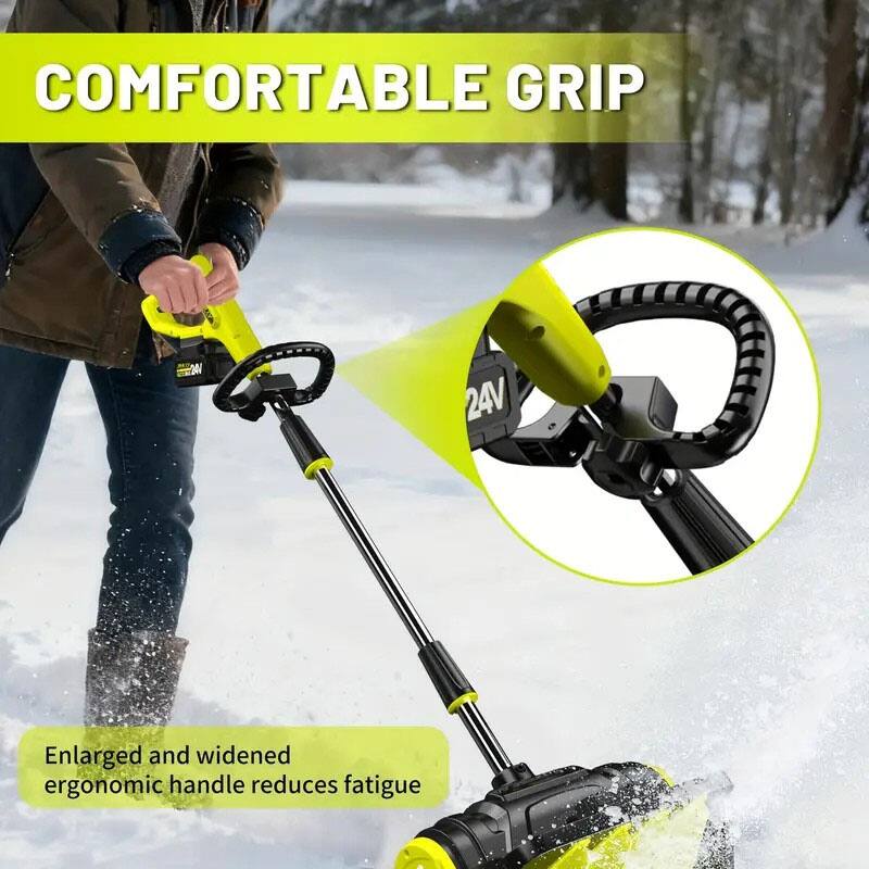 COMFORTABLE GRIP

24V

Enlarged and widened ergonomic handle reduces fatigue