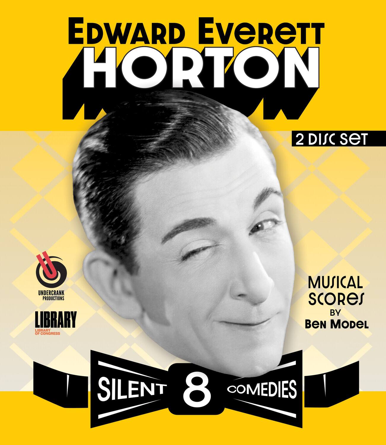 Front. Edward Everett Horton: 8 Silent Comedies   - BLU-RAY.
