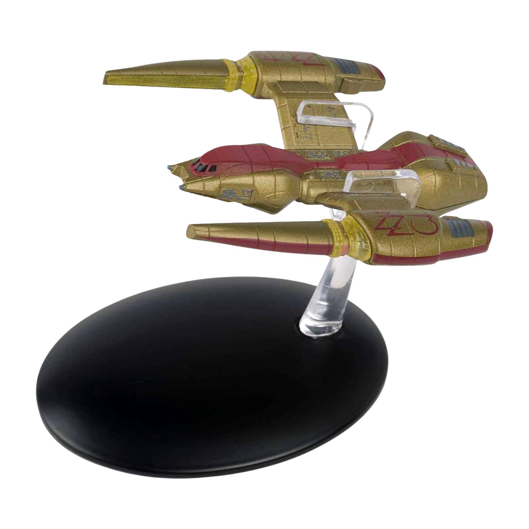 Alt View 2. Eaglemoss - Eaglemoss Star Trek Starship Replica | Irinas Racing Ship - Brown.