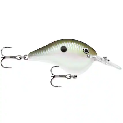 Front. Rapala - Rapala Dives-To 04 Fishing Lure, Green Gizzard Shad - Green Gizzard Shad.