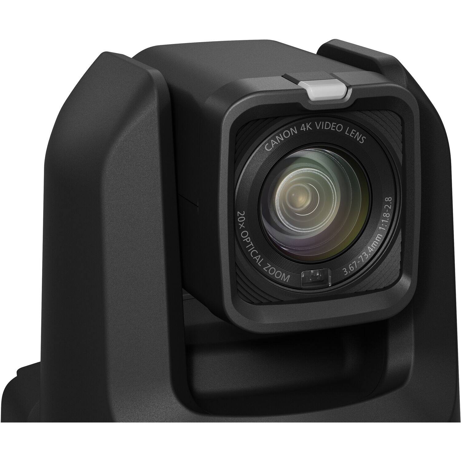 4K VIDEO CANON LENS 20x OPTICAL ZOOM 1:1.8-2.8 4mm 3.67-73.4mm